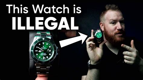rolex fake legal